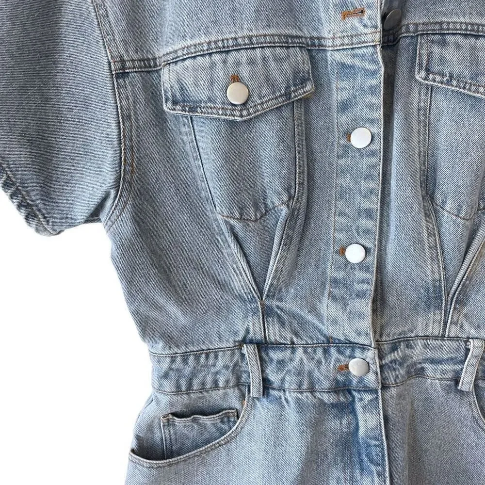 Indie Collection Jean Romper - Picture 3 of 4